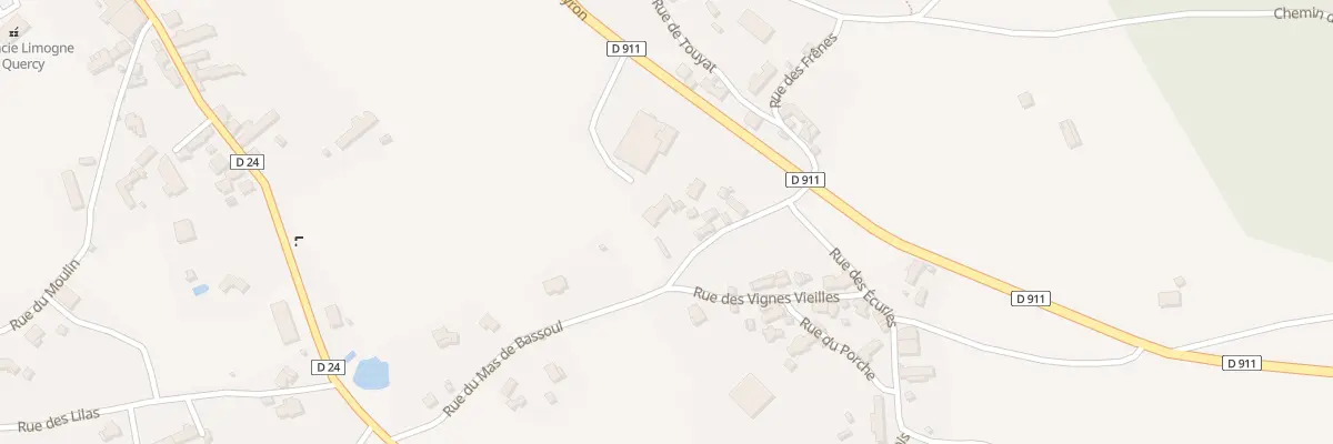 Plan du 273 Rue du Mas de Bassoul à Limogne-en-Quercy