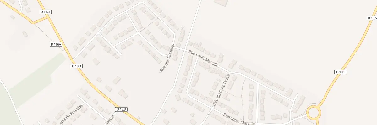 Plan du 50 Rue Louis Marcille à Auneau-Bleury-Saint-Symphorien