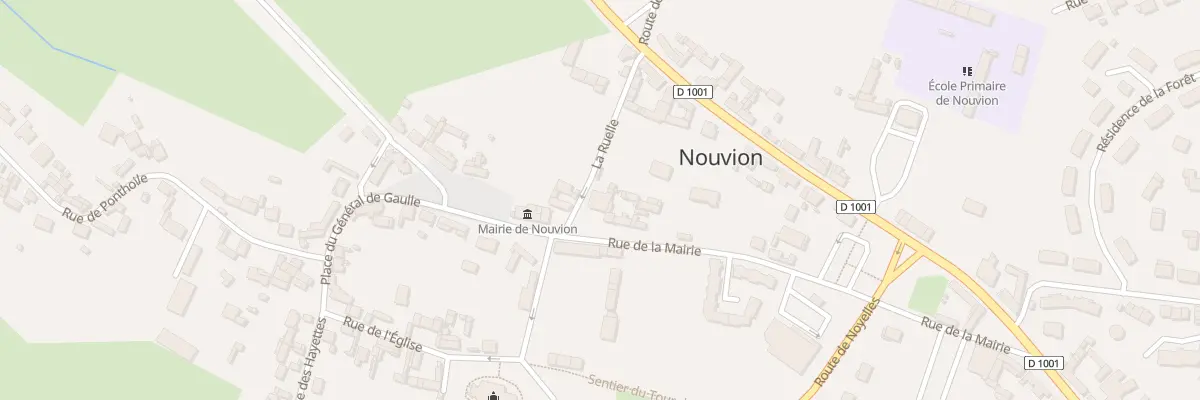 Plan du 12 Rue de la Mairie à Nouvion
