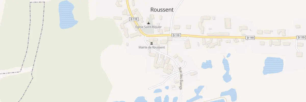 Plan du 4 Rue des Etangs à Roussent