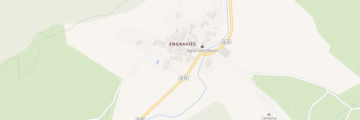 Plan du 5 Engravies Village à Dun