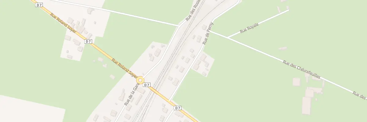 Plan du 9 Rue de Perny à Abancourt