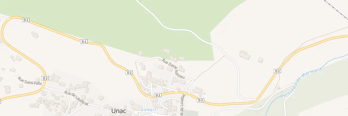 Plan du 6 Darre Nalzieu à Unac