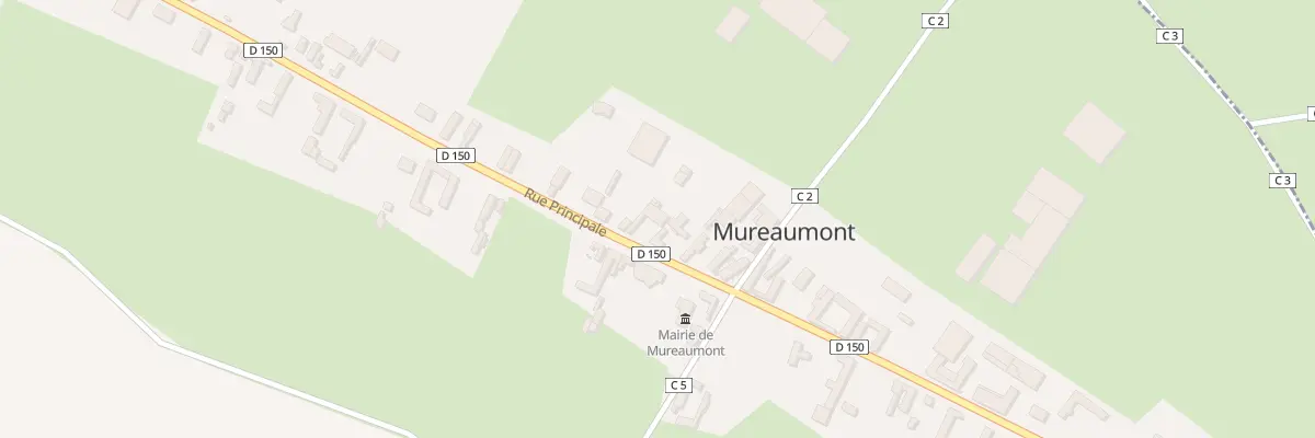 Plan du 28 Rue Principale à Mureaumont
