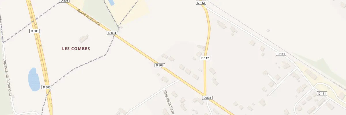 Plan du 5414 Les Prats-Nord à Puybrun