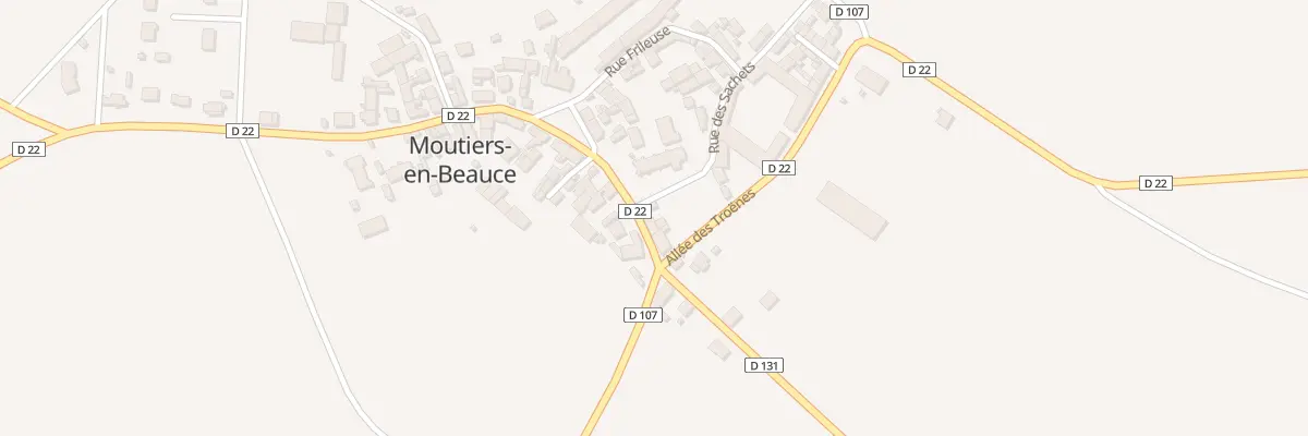 Plan du 47 Rue des Trois Fleurs à Moutiers-en-Beauce