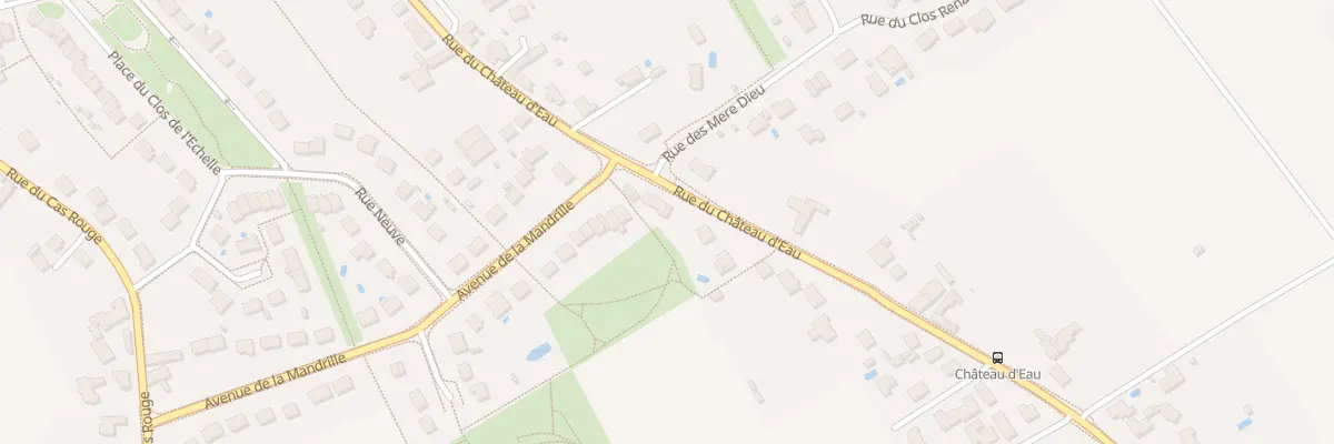 Plan du 40 Rue du Château d’Eau à Chaingy