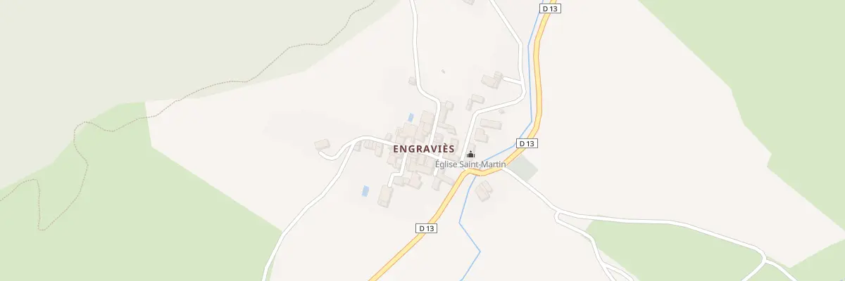 Plan du 252 Engravies Village à Dun