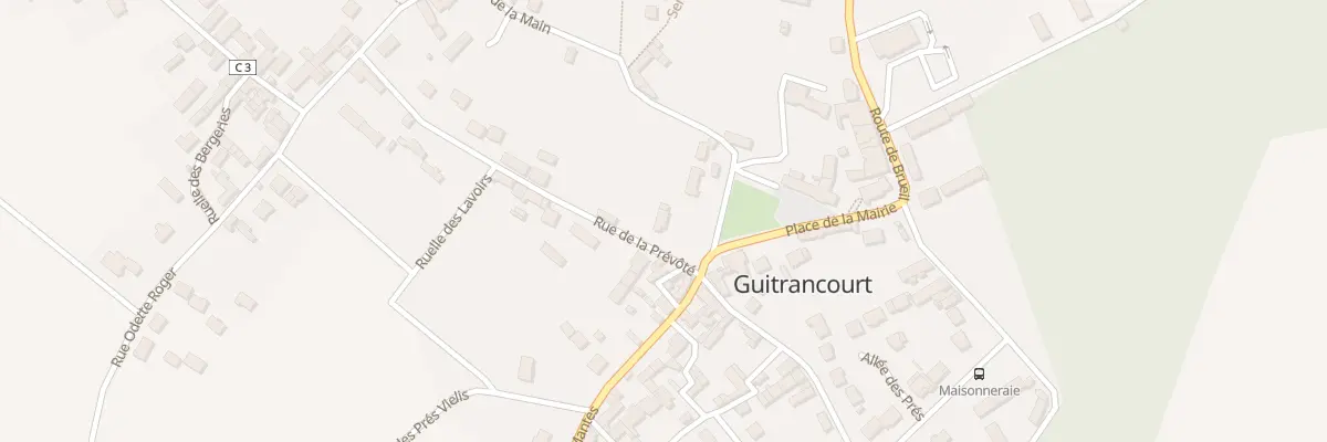 Plan du 1 Rue André Touraud à Guitrancourt