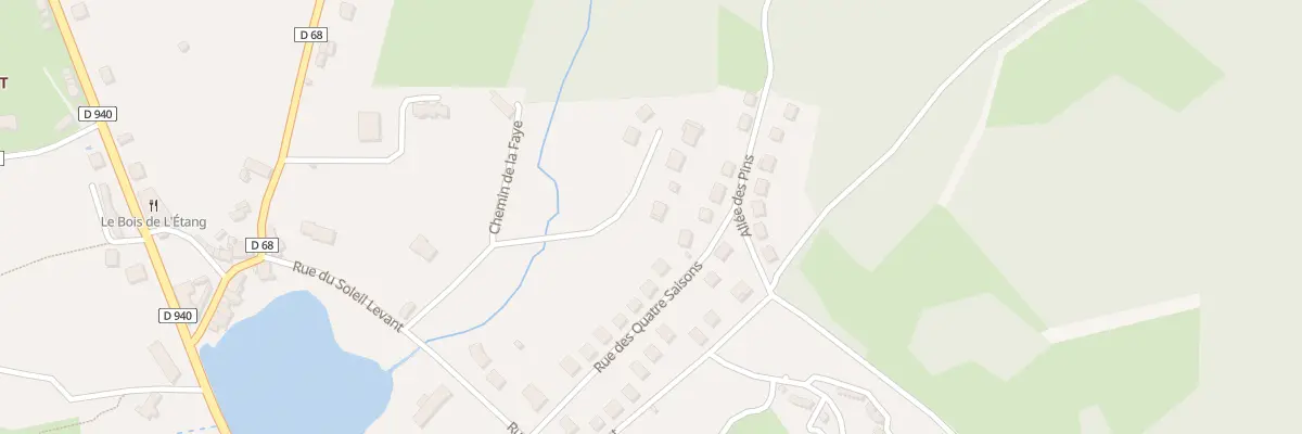 Plan du 5768A Les Condamines à Peyrat-le-Château