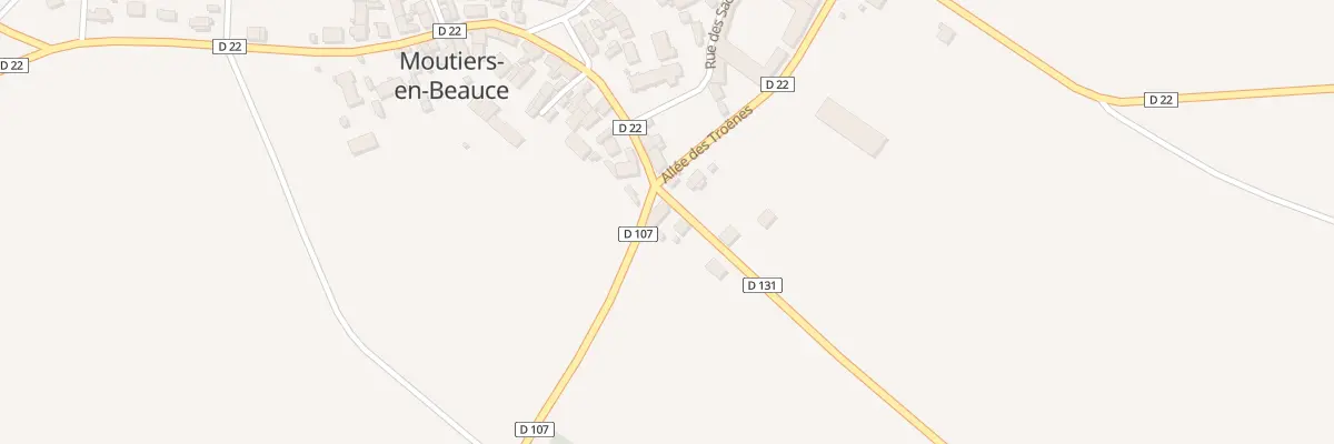Plan du 44 Rue des Trois Fleurs à Moutiers-en-Beauce