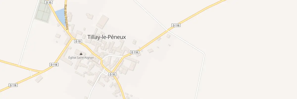 Plan du 6 Rue des Jonquilles à Tillay-le-Péneux