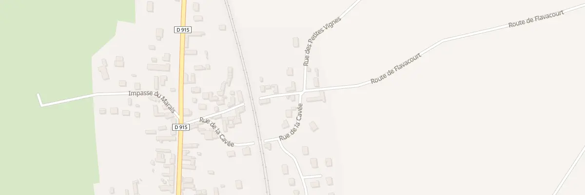 Plan du 17 Rue de la Cavee à Éragny-sur-Epte