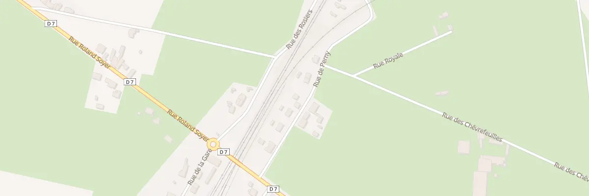 Plan du 13 Rue de Perny à Abancourt