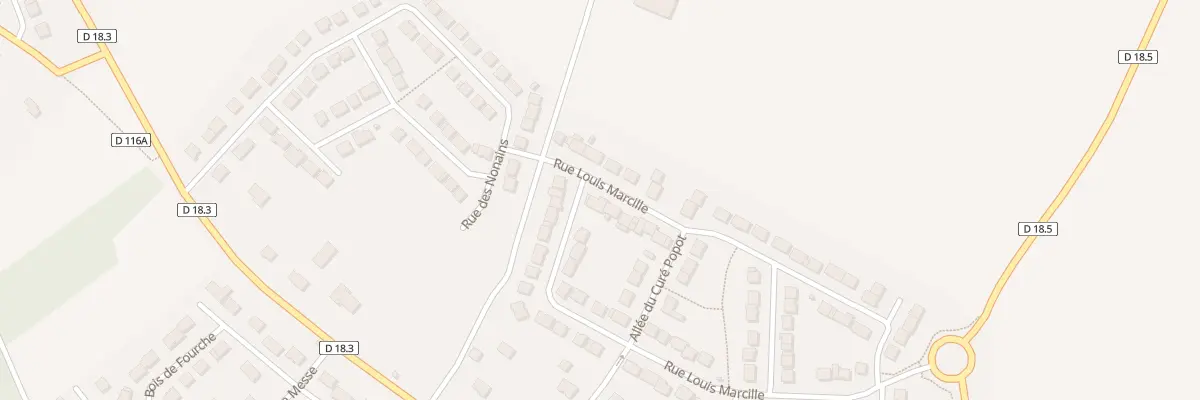 Plan du 15 Rue Louis Marcille à Auneau-Bleury-Saint-Symphorien