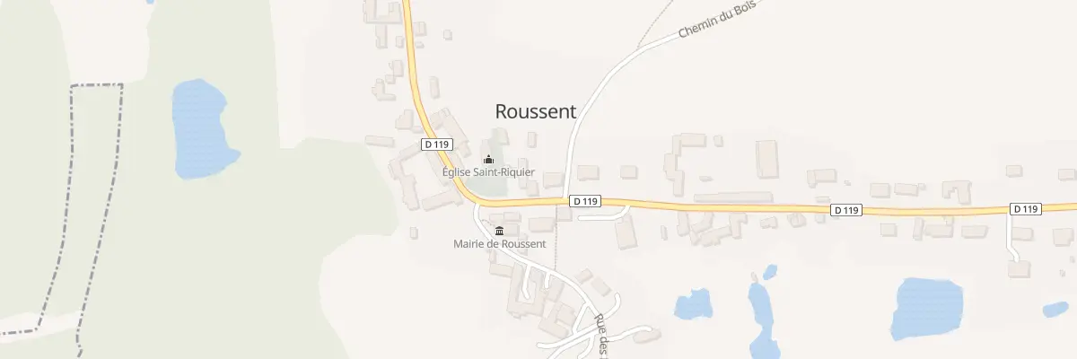Plan du 44 Rue de la Vallée de l’Authie à Roussent