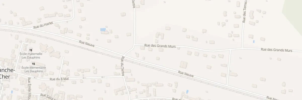 Plan du 46 Rue des Grands Murs à Villefranche-sur-Cher