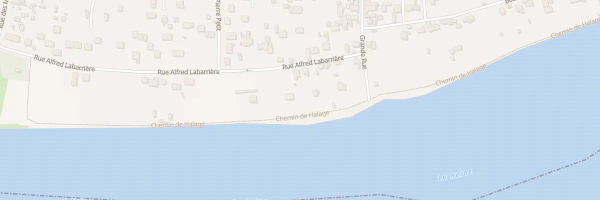 Plan du 13 Rue Alfred Labarriere à Porcheville