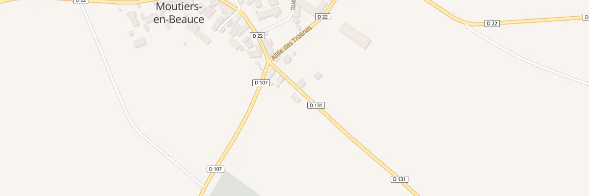 Plan du 46 Rue des Trois Fleurs à Moutiers-en-Beauce