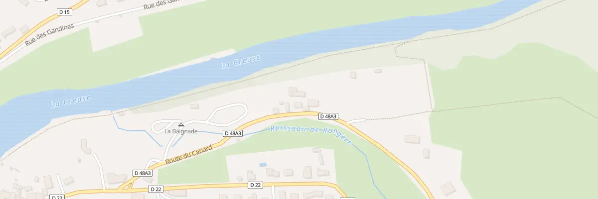 Plan du 5071 Le Bourg à La Celle-Dunoise