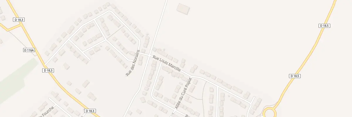 Plan du 38 Rue Louis Marcille à Auneau-Bleury-Saint-Symphorien