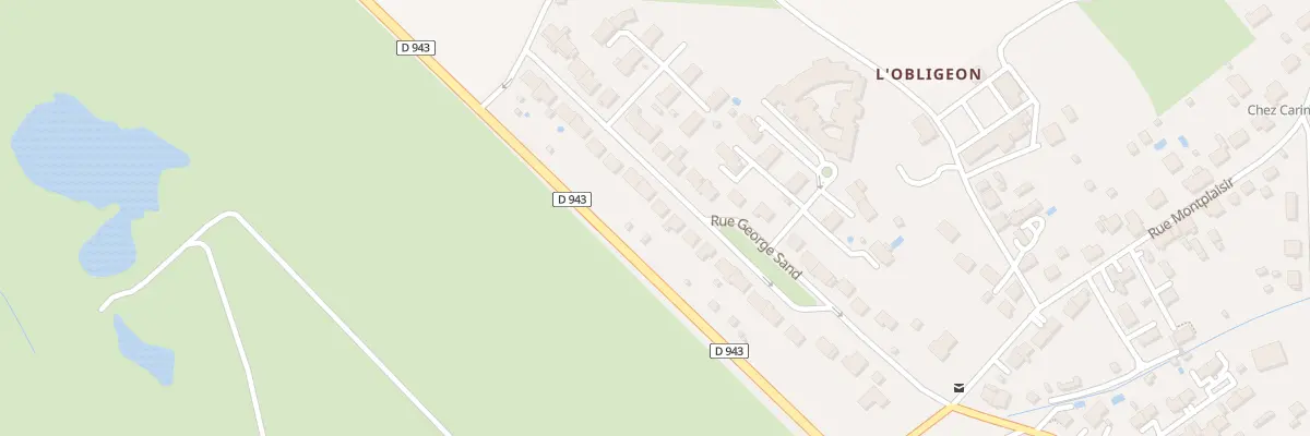 Plan du 22 Rue George Sand à Étrechet