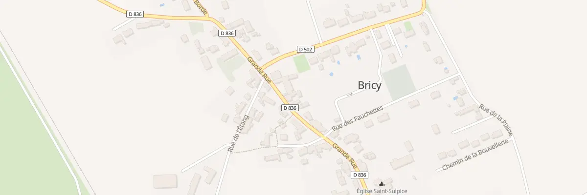 Plan du 171 Gr Grande Rue à Bricy