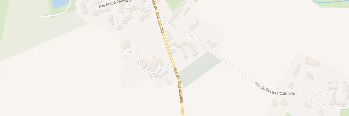 Plan du 405 Rue du Trou au Sable à Rety