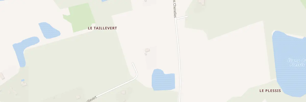 Plan du 84 Le Taillevert à La Marolle-en-Sologne
