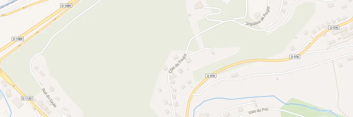 Plan du 15 Côte de Poujol à Laguenne-sur-Avalouze