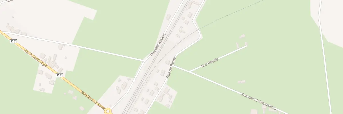 Plan du 19 Rue de Perny à Abancourt