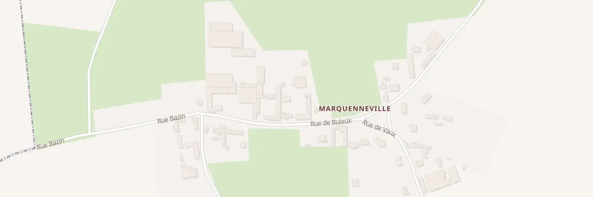 Plan du 7 Rue de Buleux à Vaux-Marquenneville