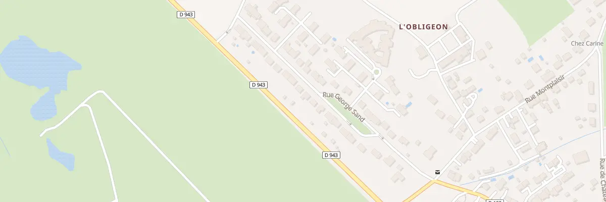 Plan du 20 Rue George Sand à Étrechet