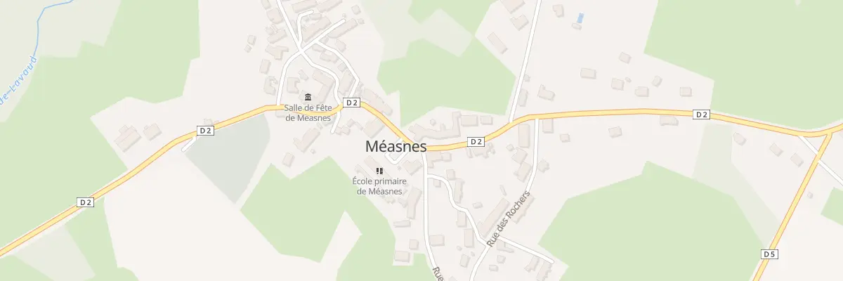 Plan du 32 Rue du Berry à Méasnes