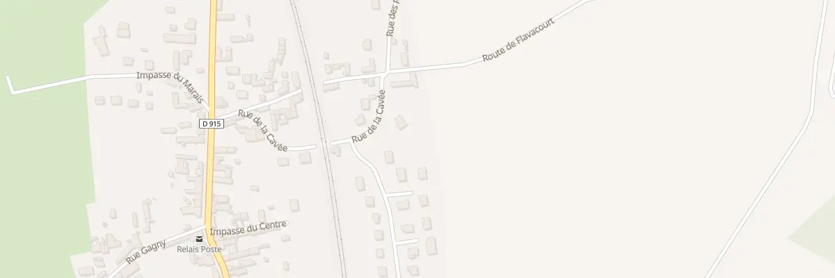 Plan du 8 Rue de la Cavee à Éragny-sur-Epte