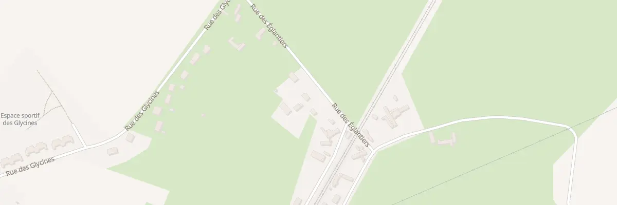 Plan du 14 Rue des Eglantiers à Abancourt