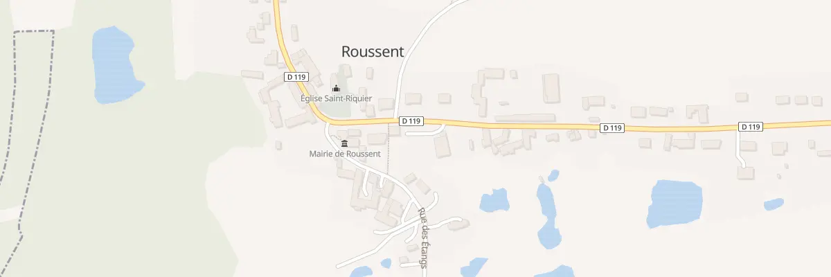 Plan du 61 Rue de la Vallée de l’Authie à Roussent