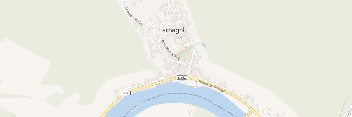 Plan du 5029 Le Bourg à Larnagol