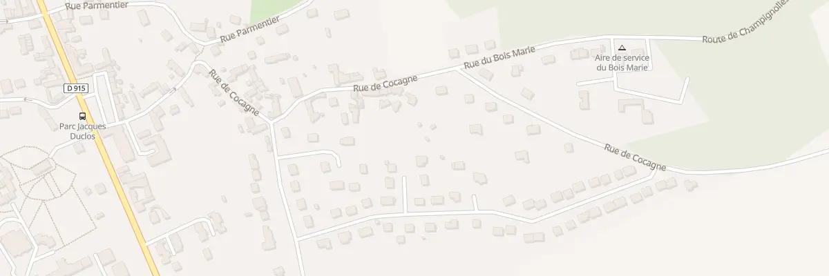 Plan du 26 Rue de Cocagne à Sérifontaine
