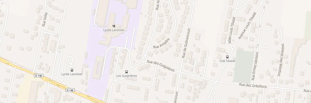 Plan du 55 Rue Ampere à Porcheville