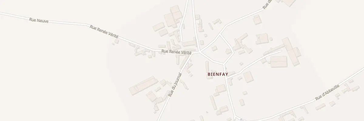 Plan du 2 Rue du Journal Bienfay à Moyenneville