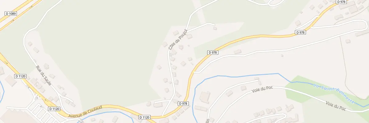 Plan du 9 Av du Mas à Laguenne-sur-Avalouze