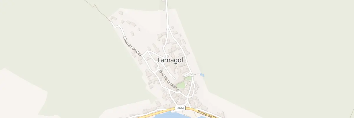 Plan du 10 Le Bourg à Larnagol