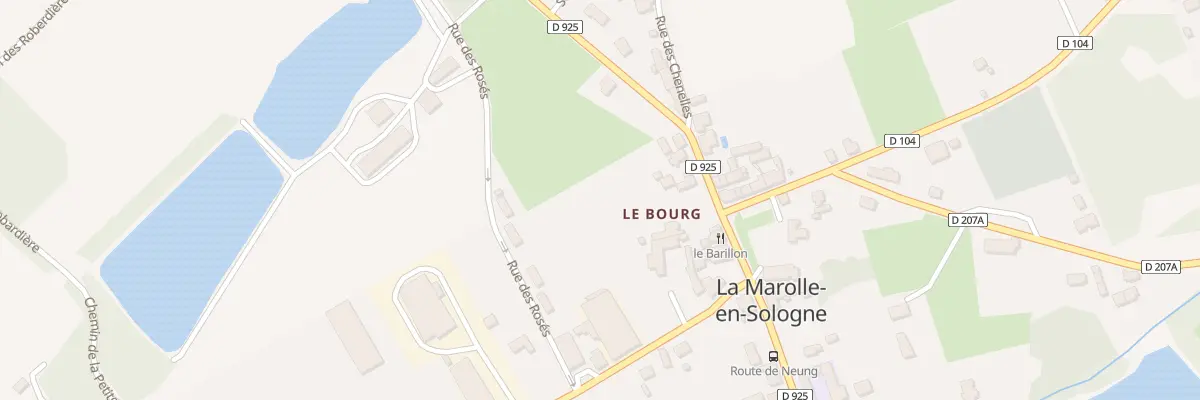 Plan du 12 Rue de Beaugency à La Marolle-en-Sologne