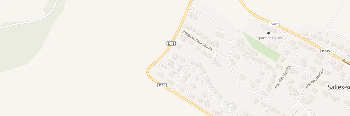 Plan du 13 Rue Francois Cazal à Salles-sur-l’Hers