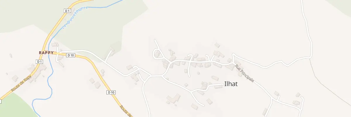 Plan du 12 Illat à Ilhat
