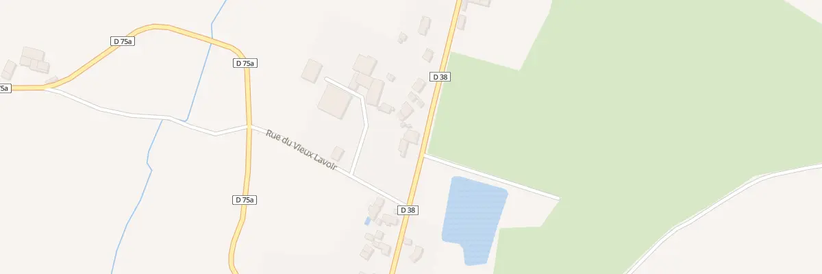 Plan du 11 Rte de Neuvy Saint Sépulchre à Mouhers