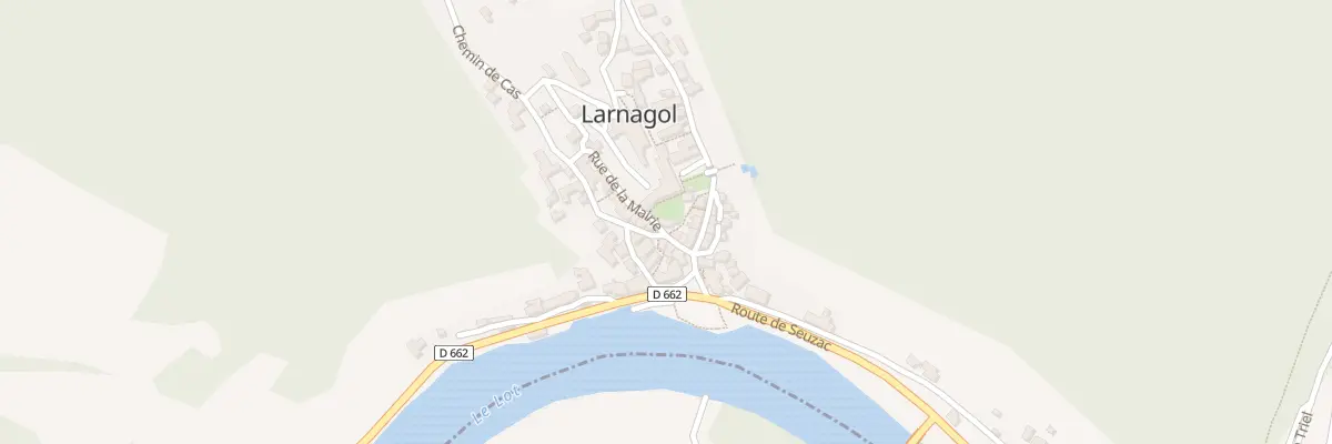 Plan du 28 Le Bourg à Larnagol