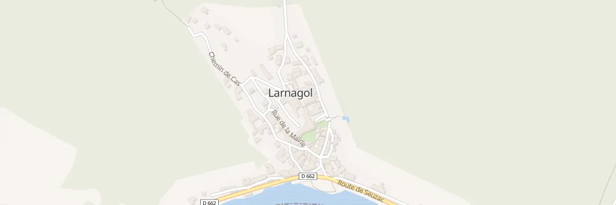 Plan du 13 Le Bourg à Larnagol