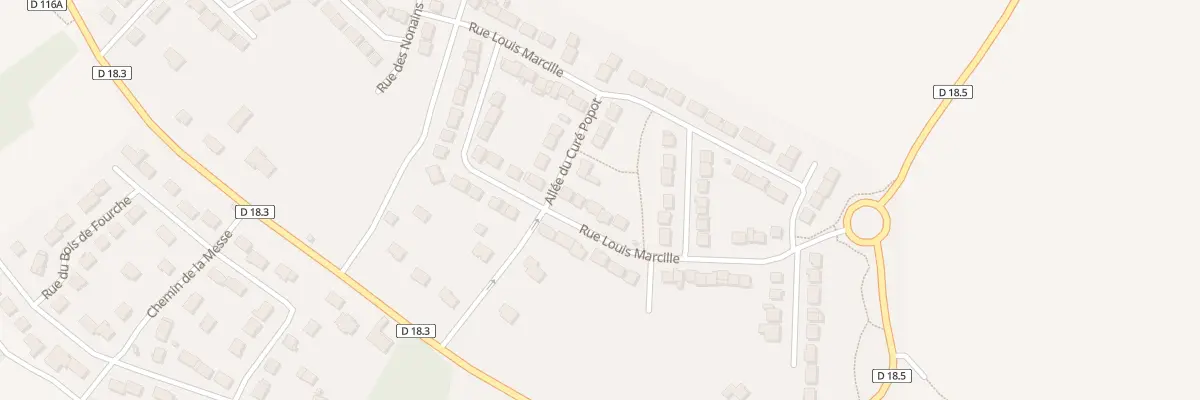 Plan du 35 Rue Louis Marcille à Auneau-Bleury-Saint-Symphorien